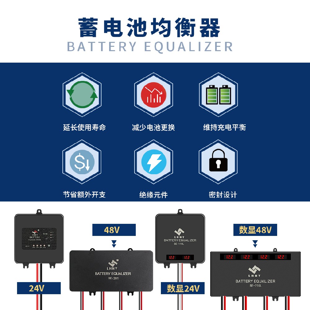 蓄電池均衡器是什么？5大核心功能解析，延長(zhǎng)電池壽命30%！